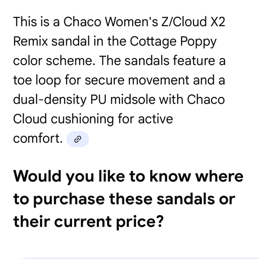 CHACO WOMENS Z/CLOUD X2 REMIX IN COTTAGE POPPY NEW NO BOX - Picture 2 of 12